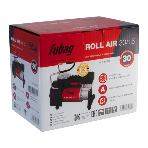 Автомобильный компрессор FUBAG Roll Air 30/15 в Кемерово фото