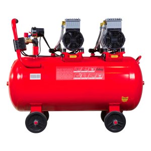 Компрессор воздушный безмасляный малошумный FUBAG OLS 500/100 CM2х2 + Набор пневмоинструмента (5 предметов) в ПОДАРОК в Кемерово фото