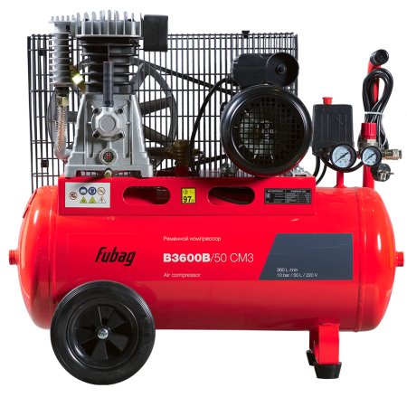 Ременной одноступенчатый компрессор FUBAG B3600B/50 CM3 в Кемерово фото