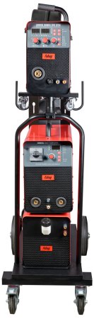 Сварочный полуавтомат INMIG 500T DW SYN + Подающий механизм DRIVE INMIG DW SYN + Шланг-пакет 5 м + Горелка FB 500 3 м + Блок жидкостного охлаждения + Тележка в Кемерово фото