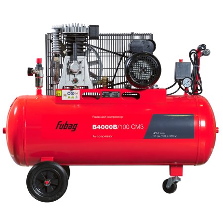 Ременной одноступенчатый компрессор FUBAG B4000B/100 CM3 в Кемерово фото