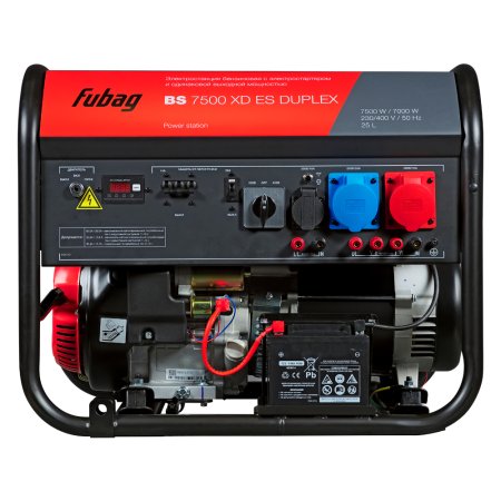 Бензиновый генератор FUBAG BS 7500 XD ES DUPLEX в Кемерово фото