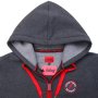 Серо-красная толстовка Fubag с капюшоном  размер M в Кемерово фото