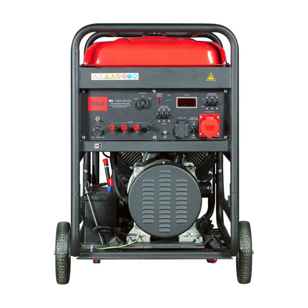 Бензиновый генератор FUBAG BS 17000 DA ES (трехфазный) с электростартером и коннектором автоматики в Кемерово фото