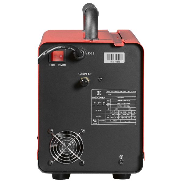 Полуавтомат сварочный FUBAG IRMIG 140 SYN с горелкой 150 А 3 м в комплекте в Кемерово фото