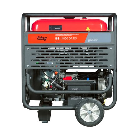 Бензиновый генератор FUBAG BS 14000 DA ES (трехфазный) с электростартером и коннектором автоматики в Кемерово фото