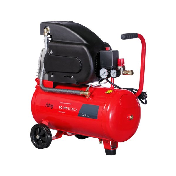 Поршневой масляный компрессор FUBAG DC 320/50 CM2.5 + Набор пневмоинструмента в ПОДАРОК в Кемерово фото