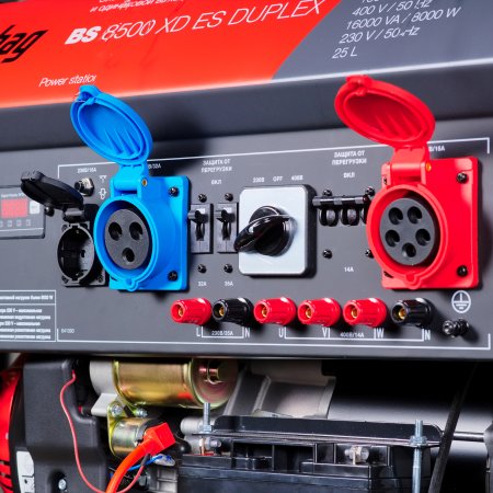 Бензиновый генератор FUBAG BS 8500 XD ES DUPLEX для одно и трехфазного режимов работы в Кемерово фото