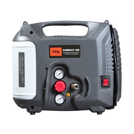 Компрессорный набор FUBAG Compact Air безмасляный компрессор + 5 предметов в Кемерово фото