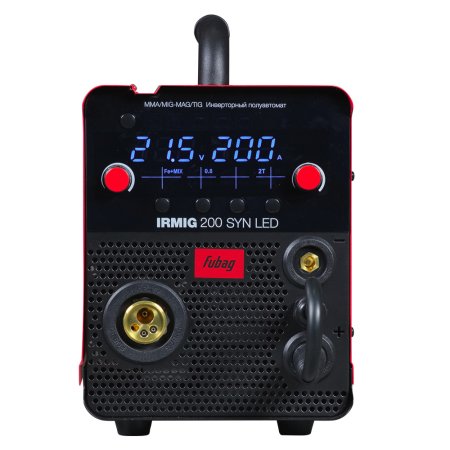 FUBAG Сварочный инверторный полуавтомат IRMIG 200 SYN LED с горелкой 250 А в комплекте в Кемерово фото