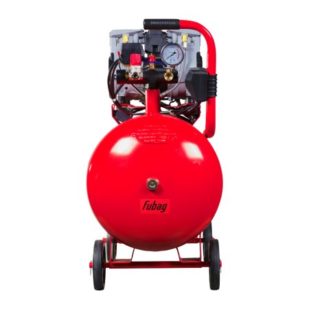 Компрессор воздушный безмасляный малошумный FUBAG OLS 500/100 CM2х2 + Набор пневмоинструмента (5 предметов) в ПОДАРОК в Кемерово фото