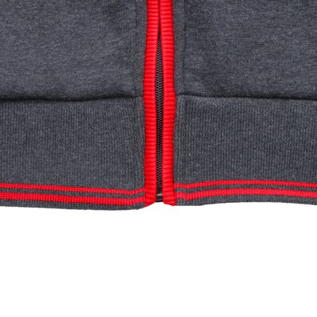 Серо-красная толстовка Fubag с капюшоном  размер M в Кемерово фото
