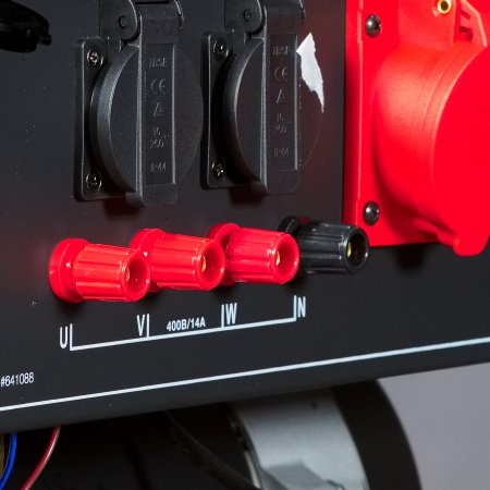 Бензиновый генератор FUBAG BS 8000 DA ES (трехфазный) с электростартером и коннектором автоматики в Кемерово фото