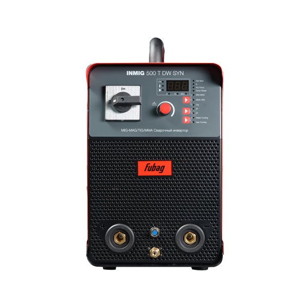 Сварочный полуавтомат INMIG 500T DW SYN + Подающий механизм DRIVE INMIG DW SYN + Шланг-пакет 5 м + Горелка FB 500 3 м + Блок жидкостного охлаждения + Тележка в Кемерово фото