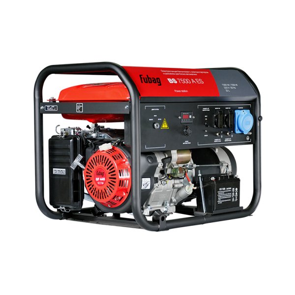 Электростанция бензиновая FUBAG BS 7500 A ES с электростартером и коннектором автоматики + Блок автоматики Startmaster BS 11500 D (400V) в ПОДАРОК в Кемерово фото