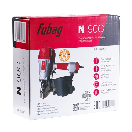 FUBAG Пистолет гвоздезабивной барабанный N90C в Кемерово фото