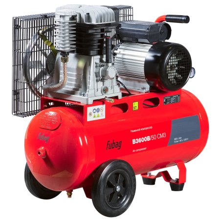 Ременной одноступенчатый компрессор FUBAG B3600B/50 CM3