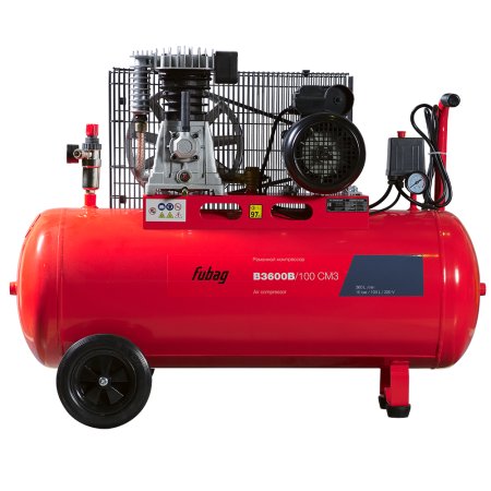 Ременной компрессор одноступенчатый FUBAG B3600B/100 CM3 в Кемерово фото