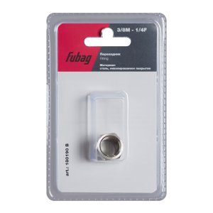 FUBAG Переходник 3/8 дюйма M на 1/4 дюйма F, блистер 1 шт в Кемерово фото