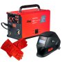 FUBAG Сварочный полуавтомат IRMIG 208 SYN PLUS (31447) + Маска сварщика Хамелеон IR 9-13N S (38072) + Сварочные краги на подкладке красные FWGN 10R (641180) в Кемерово фото