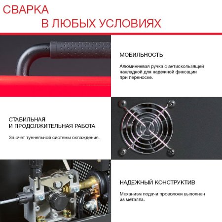 Полуавтомат сварочный FUBAG IRMIG 180 SYN с горелкой 250 А 3 м в комплекте в Кемерово фото