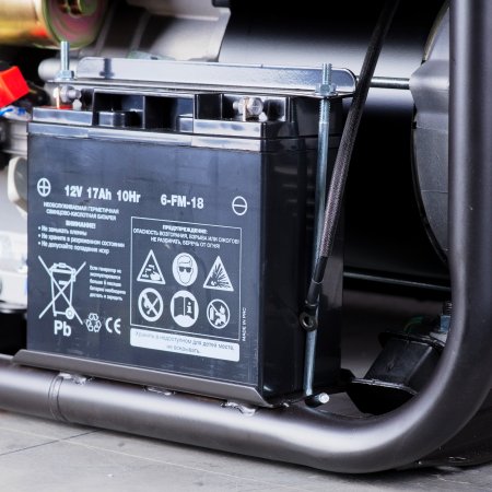 Бензиновый генератор FUBAG BS 8000 DA ES (трехфазный) с электростартером и коннектором автоматики в Кемерово фото