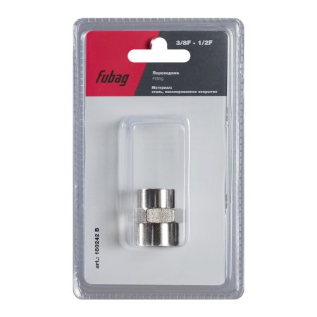 FUBAG Переходник 3/8 дюйма F - 1/2 дюйма F, блистер 1 шт в Кемерово фото