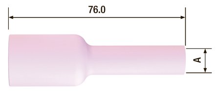 FUBAG Сопло керамическое для газовой линзы №6L ф10 FB TIG 17-18-26 (2 шт.) в Кемерово фото