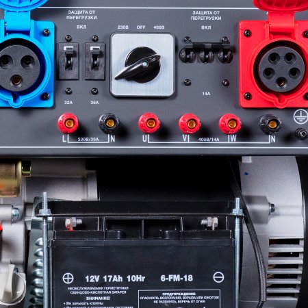 Бензиновый генератор FUBAG BS 8500 XD ES DUPLEX для одно и трехфазного режимов работы в Кемерово фото