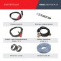 FUBAG Сварочный полуавтомат IRMIG 208 SYN PLUS (31447) + Маска сварщика Хамелеон IR 9-13N S (38072) + Сварочные краги на подкладке красные FWGN 10R (641180) в Кемерово фото