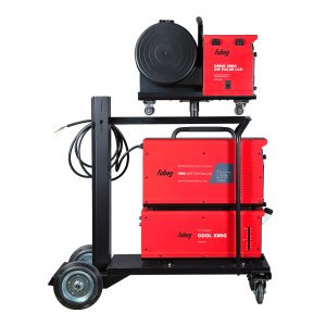 FUBAG Сварочный полуавтомат XMIG 500T DW PULSE  + Подающий механизм DRIVE XMIG DW PULSE  + Горелка FB 550W 3m  + Блок жидкостного охлаждения Cool XMIG  + Шланг-пакет 5 метров 95мм2 14 pol с жидкостным охлаждением + Тележка XM в Кемерово фото