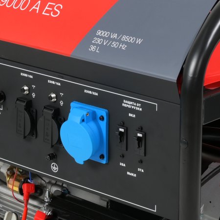 Бензиновый генератор FUBAG BS 9000 A ES с электростартером и коннектором автоматики в Кемерово фото