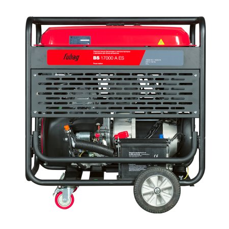 Бензиновый генератор FUBAG BS 17000 A ES с электростартером и коннектором автоматики в Кемерово фото