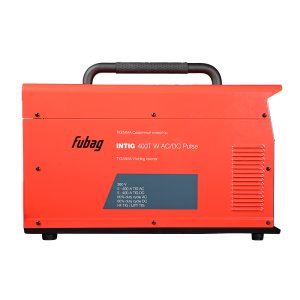 FUBAG Инвертор сварочный INTIG 400 T W AC/DC PULSE + горелка FB TIG 26 5P 4m  в Кемерово фото